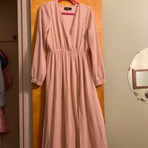 Light pink Maxi dress